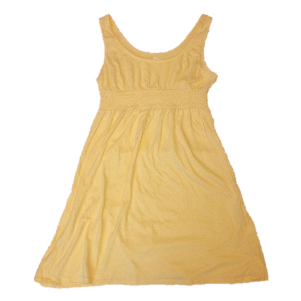 Juniors' SO Yellow Dress